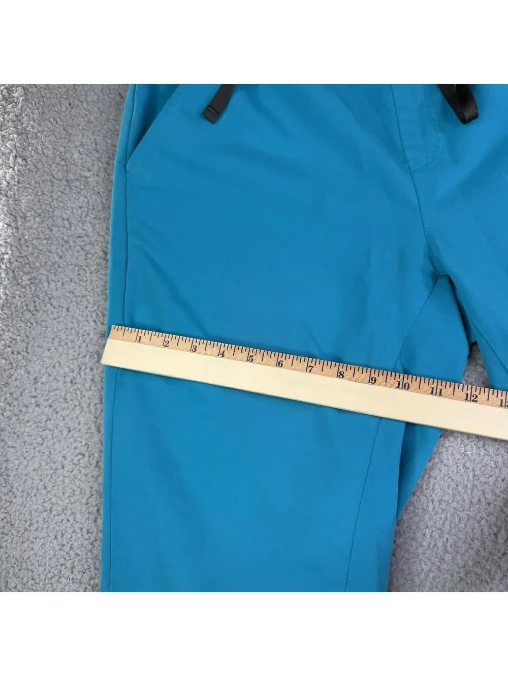 FIGS Zamora Cargo Jogger Scrub Pants Teal Blue Size Large Women’s Scrubs - Picture 11 of 13